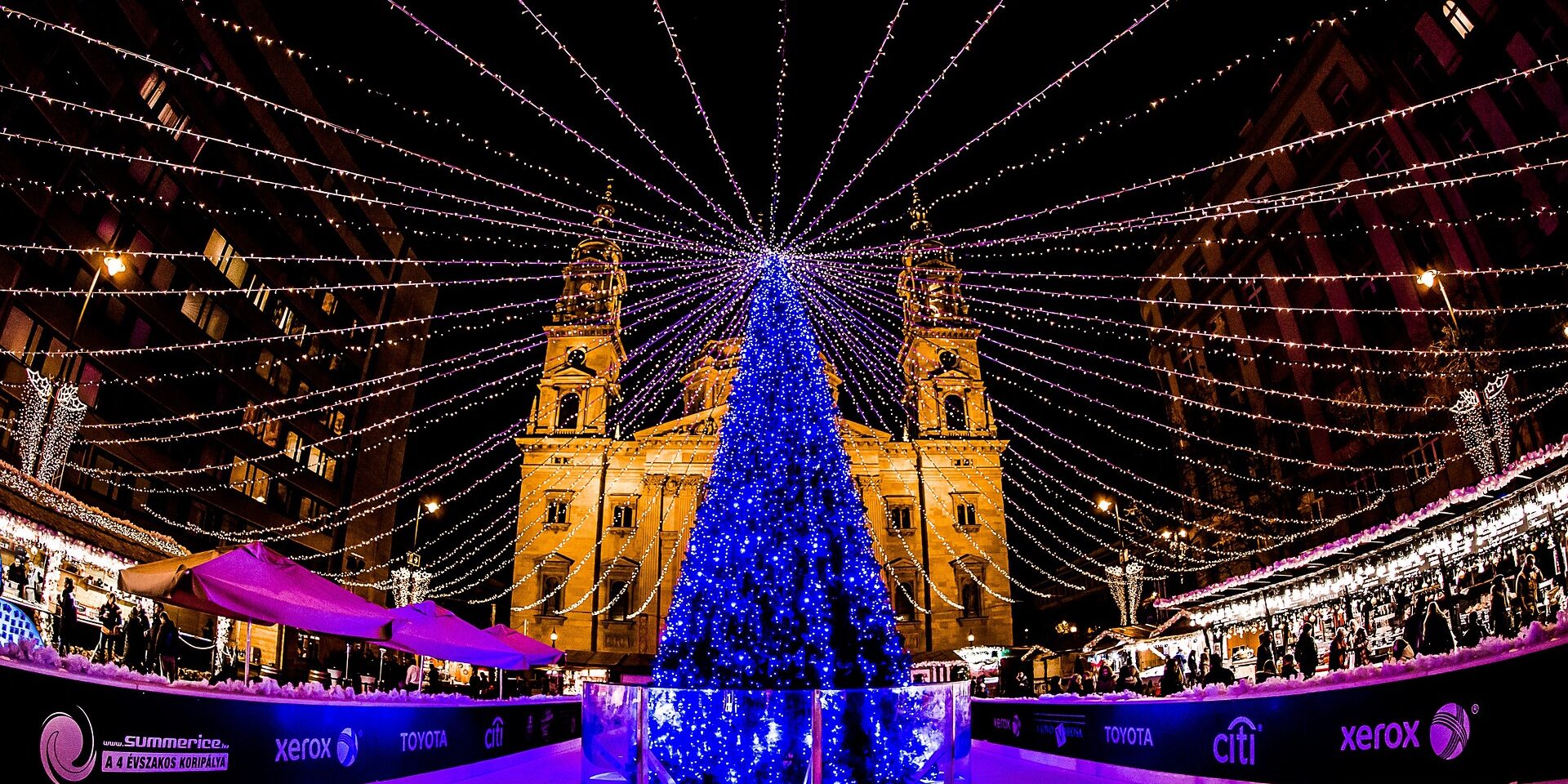 Christmas-market in Budapest