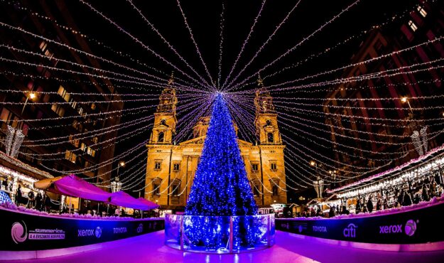 Christmas-market in Budapest